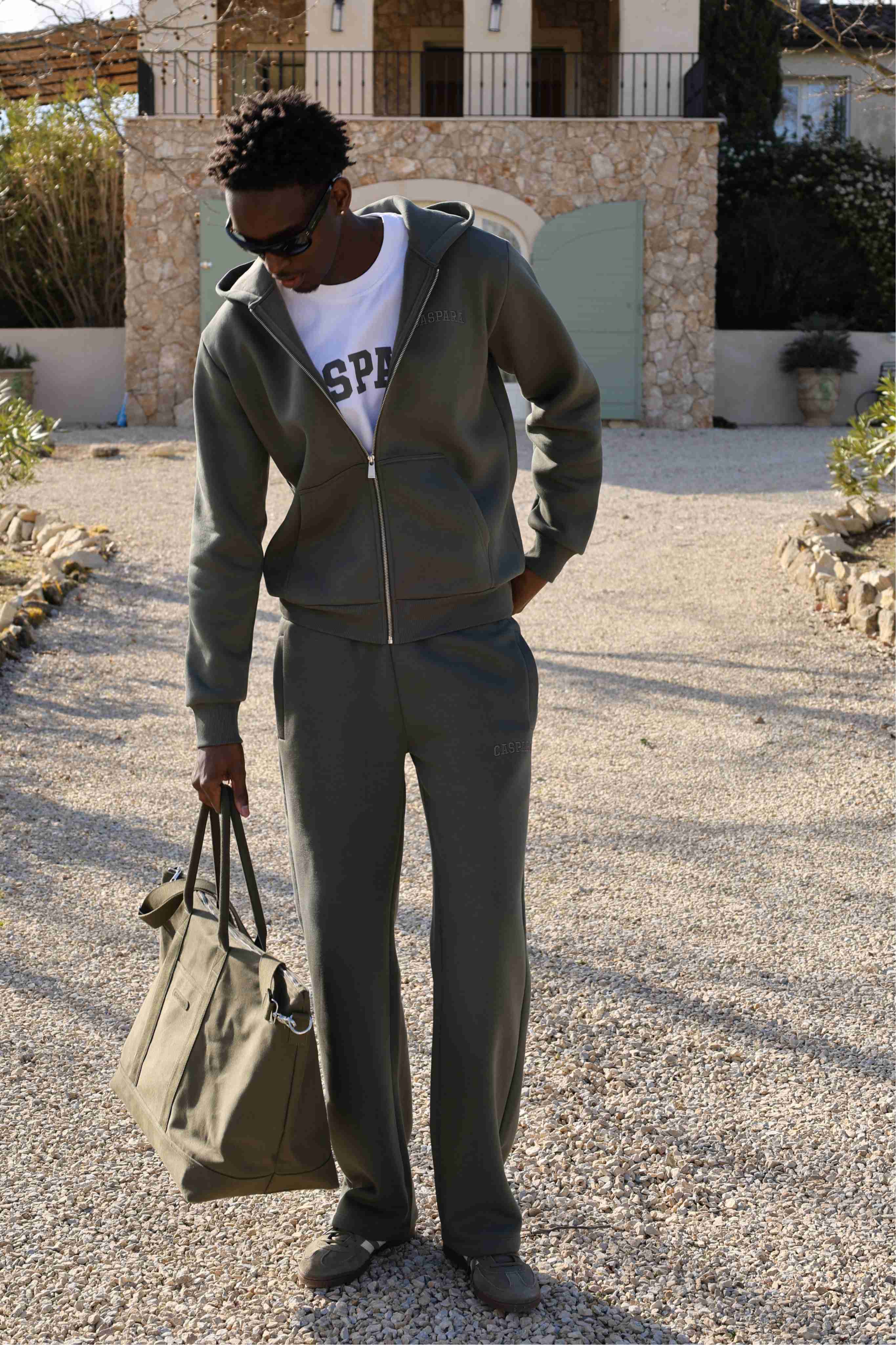 M. All-Star Zip Hoodie - Olive Green